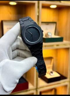 Black Arabic Aura Watch