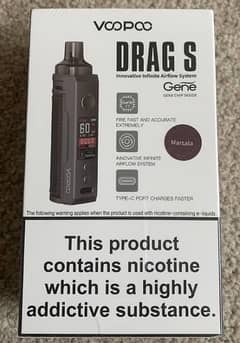 Drag S 60w pod + vape voopoo