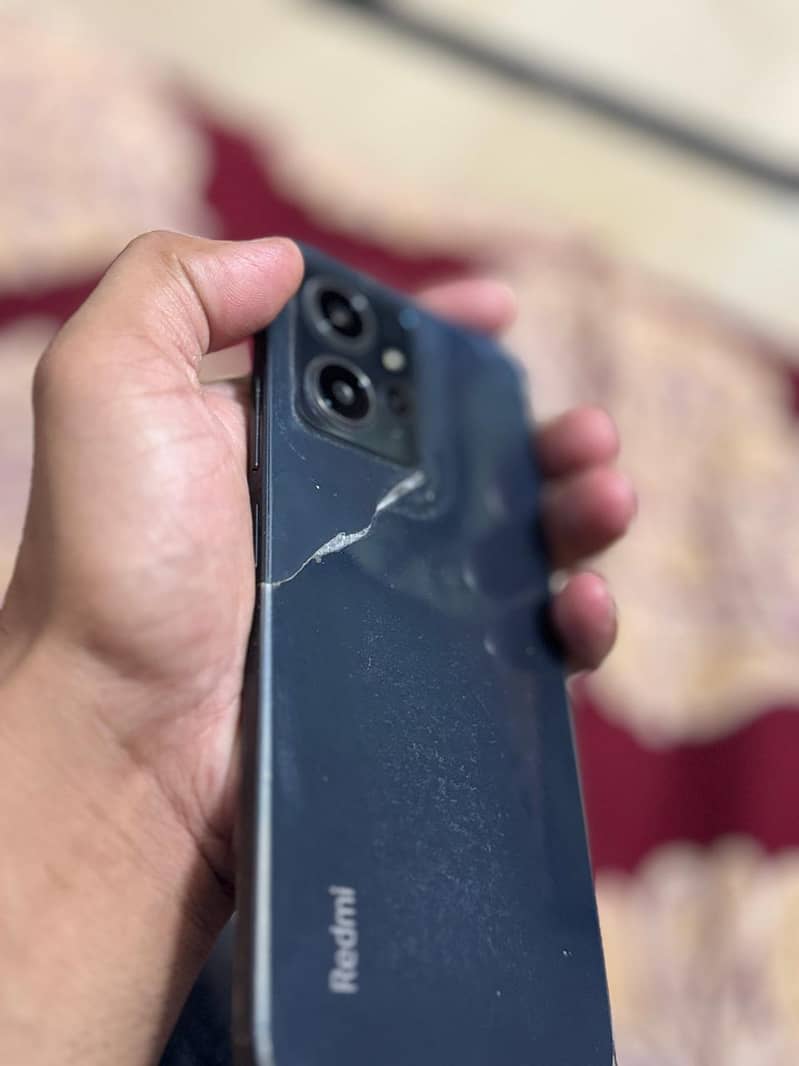 Redmi not 12 block colour new condition 5