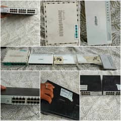 Dlink switch 24 ports ,desktop unmanaged switch 8 port, and more