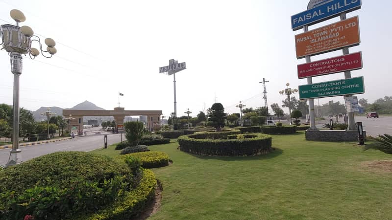 ( Plot # 329. ) 2 Kanal ( 75*120 ) Residential Plot Available. For Sale in Faisal Hills Block A. 21