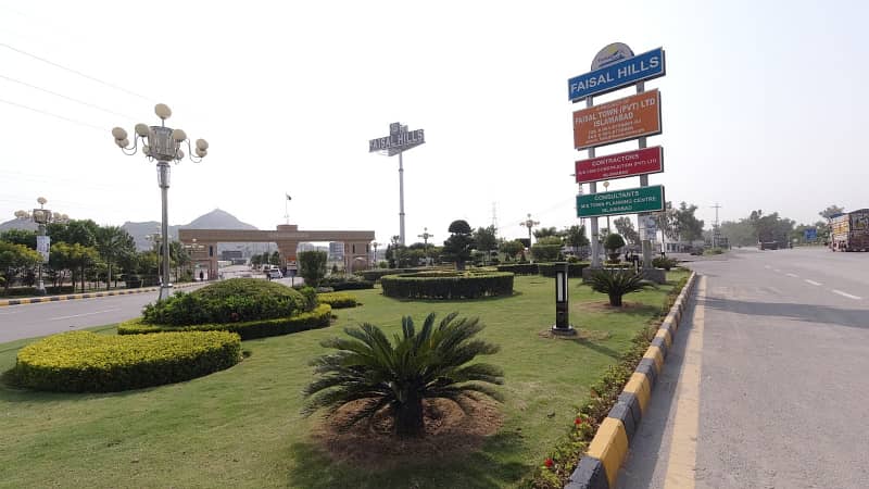 ( Plot # 329. ) 2 Kanal ( 75*120 ) Residential Plot Available. For Sale in Faisal Hills Block A. 22