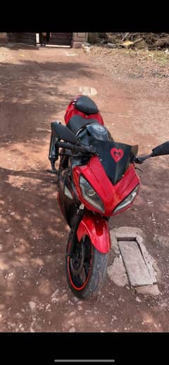 Kawasaki ninja in shark eyes