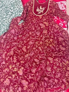 Semi desi anarkali dress