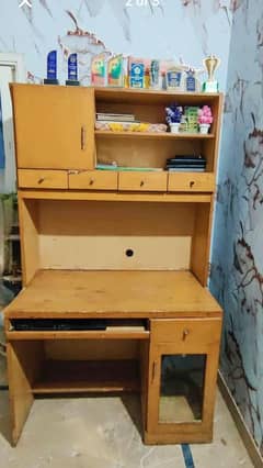 Computer Table,,Book Shelf or Study Table All in One & One Almari