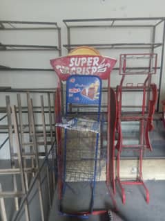 iron racks or counters for general store