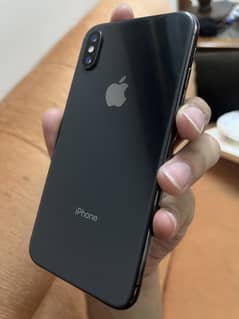 I phone X 256 GB  PTA approved with BOX