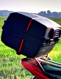 bike tail box and stand
