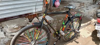 bilkul naya cycle hai tyre vagaira sab  kuchh naya hai 03449727323