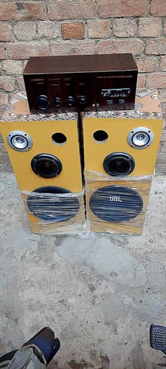 amplifier & 2 subwoofer