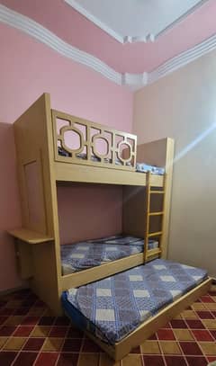 Bunk bed | Kid wooden bunker bed | Baby bed | Double bed | Triple bed