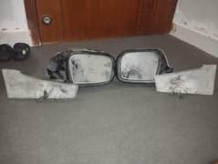 vitz side mirror retractable