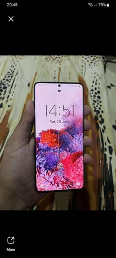 Samsung s20 plus official pta approved dual sim very minor line