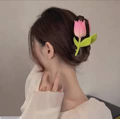 Multicolor Flower Full Length Hair Catcher -  Pack of 2