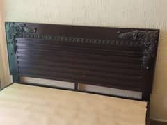 Master Bed with side table
