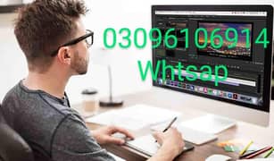 Required Video Editor Graphic Designer on site in muridke
