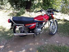 Honda CG 125 2012 model bike for urgent sale WhatsApp 0370,48,15,728