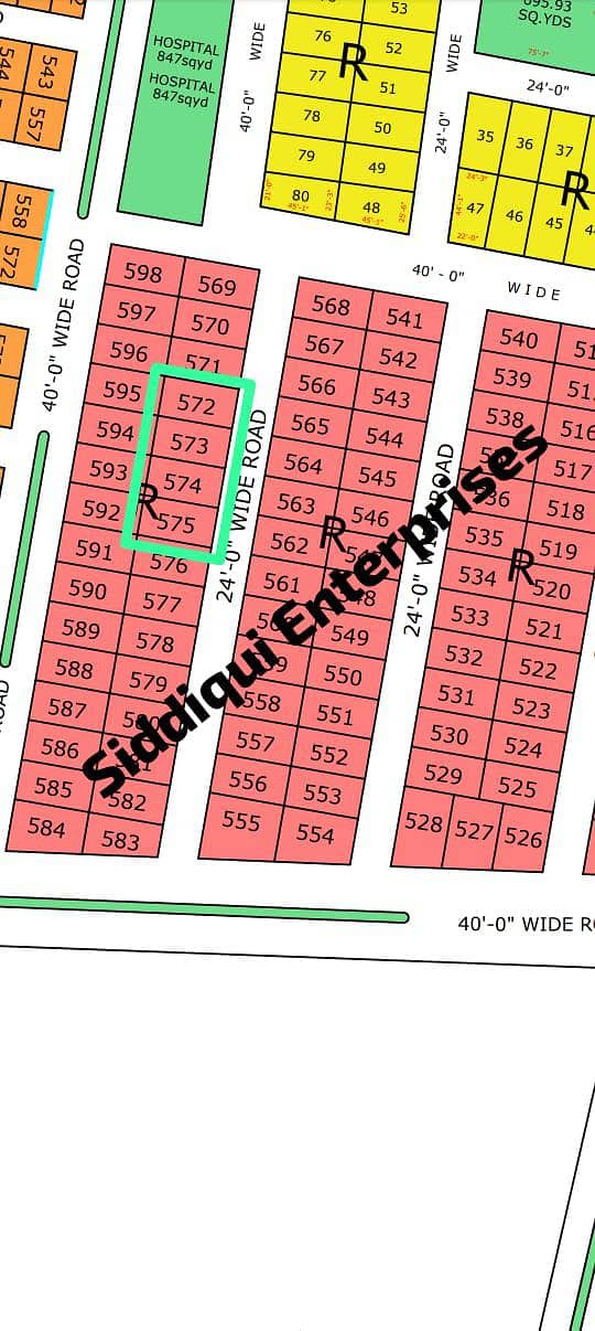 R-5 Plot For Sale Executive Block 1