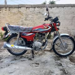 Honda 125 Red 2015 zero miter golden Rawalpinde nmber