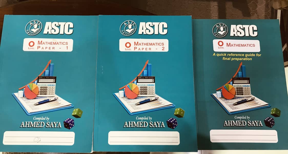 Official olevels and igcse Ahmed Saya book pack 3