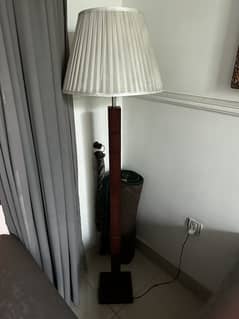 Floor lamp just like brand new with shade for sale