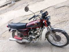 Honda cg 125 16 model chkwal nmber lush condition all ok