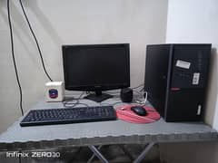 ThinkCenter PC I5 6 Gen With View Sonic LED