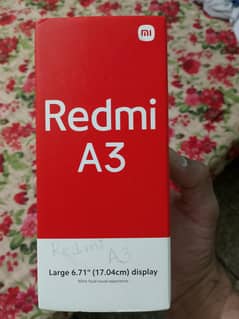 Redmi A3  4/128 2 month warranty  urgent sale