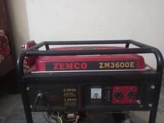 Zemco ZM3600E Generator - 2.5KVA Gas / 2.7KVA Petrol