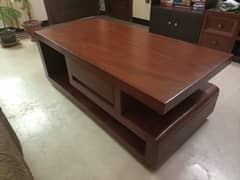 Elegant and Strong Wooden Center Table for Sale.