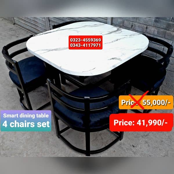 Dining table / Smart dining table / round table dining set / table 11