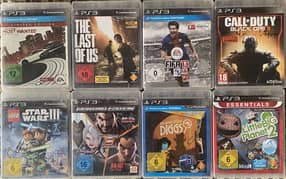 PS3 Games DVD’s