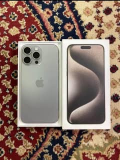 iphone 15 pro max 98% 256gb PTA Approved