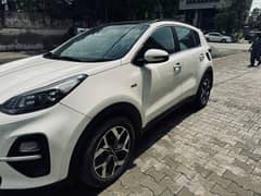 Kia Sportage 2021 AWD White Color Punjab Registered