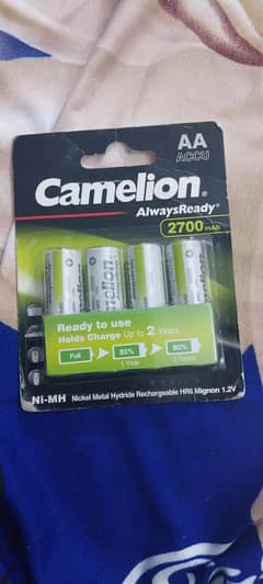 Camelion AA 4 2700mah Rechargeable Batteries  1 review