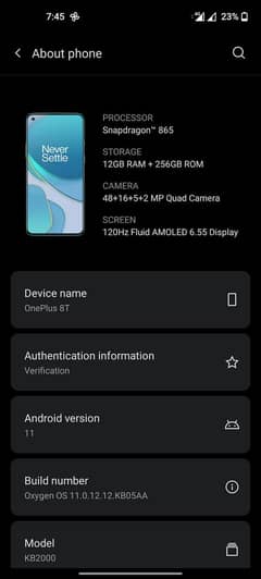 oneplus 8t 256