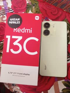 Redmi 13C new phone with warranty