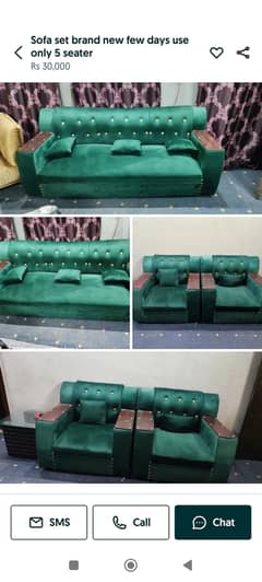five seater sofa set
