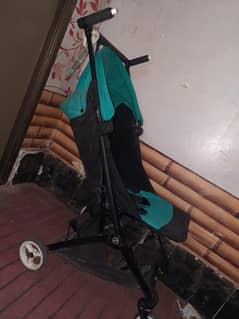 Baby pram fully foldable imported