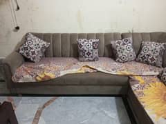 L chape sofa  2month  use