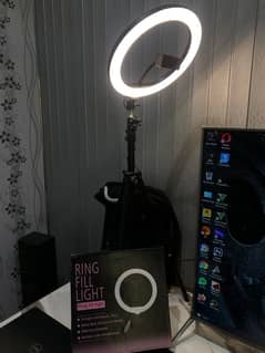 Ringlight & Headphones & Gaming controller