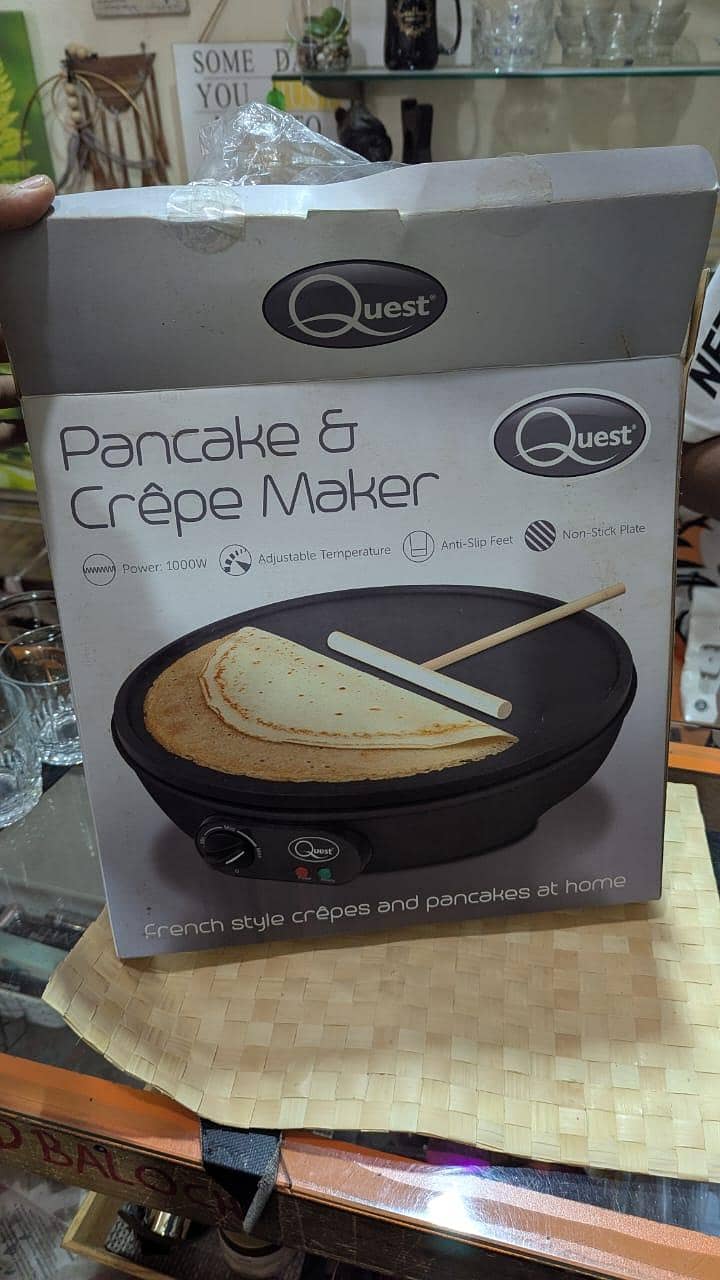 Quest Non Stick Crepe / Pancake / Flatbread Maker 5