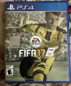 PS4 game FIFA 17 is for sale.