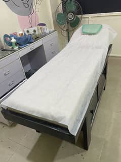 2 Salon Chairs and  Wax Bed for sale