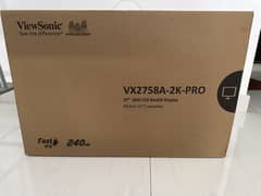 ViewSonic VX2758A-2K-PRO-3 27 Inch 240Hz IPS QHD 2K Gaming Monitor