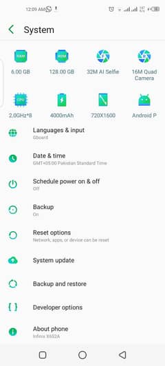 infinix smart 5. . . . .