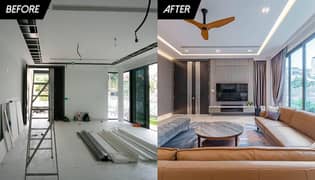 Interior Design, Renovation , 2D & 3D Design, Construction Services