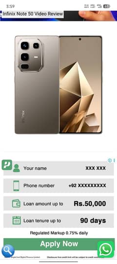 infinix note50