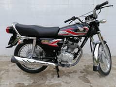 Honda 125 2024 model black colour like new condition