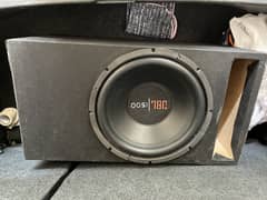 Woofer and amplifier